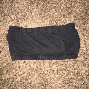 Garage Black Crop Top